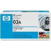 Resim HP C3903A (03A) Siyah Black Toner 