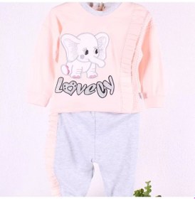 Resim Kız Bebek 2'li Kız Takım Çok Renkli 