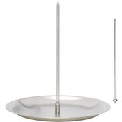 Resim Al Pastor Şiş Tacos Kebapları İçin 2 Çıkarılabilir Çivili Dikey Şiş 8 İnç Shawarma 