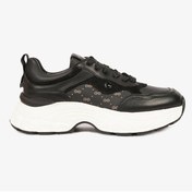 Resim Greyder 33950 Kadın Siyah Hakiki Deri Sneaker Ayakkabı 