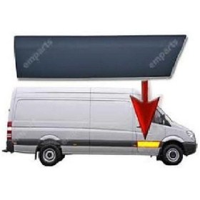 Resim Sprnt06-4501 Sprinter 2006- Sağ Ön Kapı Kaplama Crafter Oem No: 9066900500 / 9066900262 