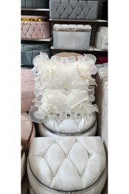 Resim Hızlı Çeyiz Bebek Sünnet Düğün Kına Nikah Takı Yastığı 