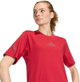 Resim adidas Z.N.E. Kadın Bordo Antrenman T-Shirt 