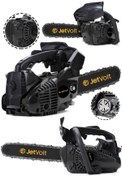 Resim JetVolt 25cc Mini Benzinli Testere Ağaç Odun Dal Budama Ve Kesme Testeresi Hızar Motoru - Siyah 