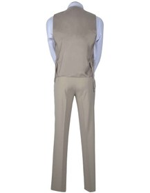 Resim Cengiz İnler Kırlangıç Yaka Slim Fit Yelekli Erkek Takım Elbise 001 