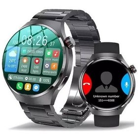 Resim Akıllı Saat Metal Kordonlu Gps Ve Nfc Uyumlu Arama Cevaplayan 