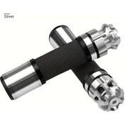 Resim Chuangyinshop Aluminum Alaşımlı Silvery Golden Gidon Tutacakları Off Road Pedal Scooterlar İçin 