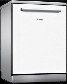 Resim Bosch SMS6ENW60T 60 CM Serie 6 Solo Bulaşık Makinesi Beyaz 