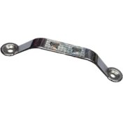 Resim Getittir Dekoratif Zamak Kulp Dıştan - 64MM, Nikel, 1 Adet - Lisinya 