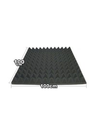 Resim Piramit Sünger 100x100cm Yapışkansız Akustik Ses Yalıtım Süngeri 