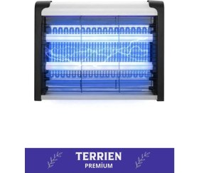 Resim Terrien Özel Üretim Yükseltmiş Güç Çift Florasan Elektrikli Uv Zincirli Askılı Sinek Sivrisinek Öldürücü 