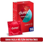 Resim Durex Yakın Hisset Slim Fit Prezervatif 16'lı 