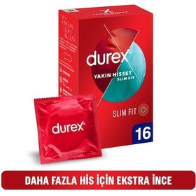 Resim Durex Yakın Hisset Slim Fit Prezervatif 16'lı 