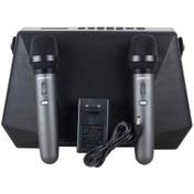 Resim Shile Sl-3a İki El Mikrofonlu Kumandalı Usb/sd/bt Portatif Hoparlör 