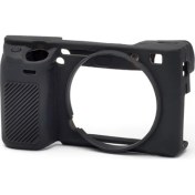 Resim Sony A6300 Siyah EasyCover (Silikon Kılıf) 