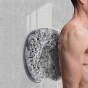 Resim 1 adet Erkek Non-Slip Silikon Duş Masaj Fırçası - Vücut ve Ayak Temizliği için Soyulma ve Sırt Masaj Aracı, Koku Yok, Pil Gerektirmez, Dayanıklı Tasarım Ev Spa veya Günlük Kullanım için, Silikon Duş Fırçası, Vücut Soyulma, Dokulu Yüzey, Elektriksiz Aracı 