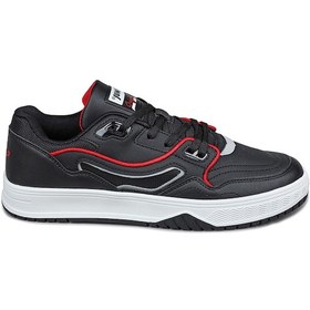 Resim Jump 28520 Siyah - Beyaz Erkek Sneaker Günlük Spor Ayakkabı Siyah - Kırmızı 