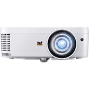 Resim ViewSonic PS501W 3500 ANSI lümen 1280x800 WXGA 3D DLP Kısa Mesafe Projeksiyon Cihazı 