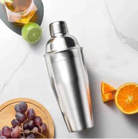 Resim Genel Markalar Epi nox Çelik Kokteyl Shaker - Meyve Suyu Shaker - Kokteyl Karıştırıcı, 500 ml (SH-50) 