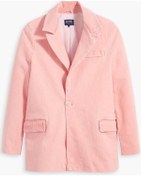 Resim Pembe Pamuk Blazer Ceket Kadın Pembe 