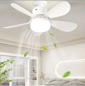 Resim Cata E27 Duy Uyumlu 30W Led Aydınlatmalı 5 Pervaneli Tavan Vantilatörü - Pratik ve Şık Serinletici 