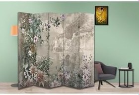 Resim Manzara Temalı Özel Tasarım Paravan Room Divider PRV1284, 180 x 180 
