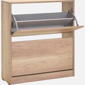 Resim Adore Flat Duo Kapaklı 2 Katlı Geniş Ayakkabılık 