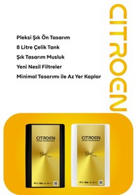 Resim Gold Siyah Pompasız Su Arıtma Cihazı 6 Aşamalı Alkali Filtreli 