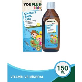 Resim Youplus Kids Omega 3 150 ML Balık Yağı - Abdi İbrahim 