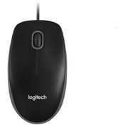 Resim LOGITECH B100 NANO MOUSE KABLOLU SİYAH 910-003357 