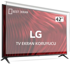 Resim LG 42LB730V TV EKRAN KORUYUCU - LG 42\ inç 106 Ekran Şeffaf Koruma paneli 