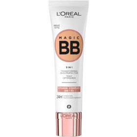 Resim Loreal Paris Cest Magic BB Cream 5'in 1 - Renkli Nemlendirici Medium 30ml 