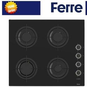 Resim Ferre Silenart Yeni Seri QBL62CS + CS205-FA + D080 - SA Ultra Sessiz Siyah Ankastre Set 
