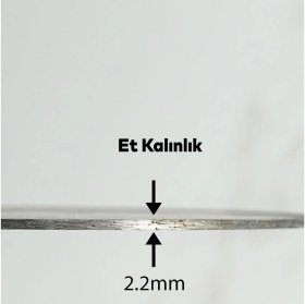 Resim Nzb 115 mm Elmas Testere Beton Tuğla Ahşap Granit Mermer Asfalt Plastik Sulu Kesme Kesici Disk Diski 