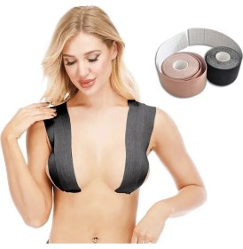 Resim Intive Lingerie Göğüs Ucu Belli Etmeyen Pamuklu Yapıştırma Meme Kaldırma/dikleştirme Bandı 