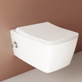 Resim VitrA Metropole 7672B003-1684 Asma Klozet, Rim-ex, 56 cm, Beyaz 