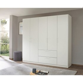 Resim Araz Giyinme Dolabı - Çok Amaçlı Dolap - Gardırop 225 Cm-5 Kapaklı-2 Çekmeceli 