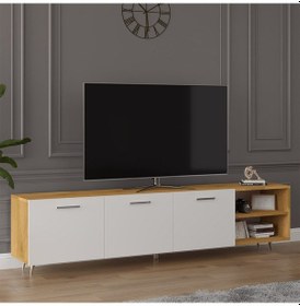 Resim Tv Ünitesi Petra & Beyaz Asra Trend T-20 