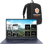 Resim ASUS Vivobook 15 X1502ZA i5 1235U 24GB RAM 1TB SSD 15.6'' FHD FDOS EJ1069 & PER4 ÇANTA 