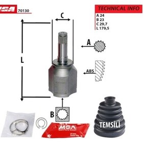 Resim Mga-70130 Aks Kafasi Ic Sol ( Fiat : Grande Punto 1.3Jtd 75Hp 05- 514685051 