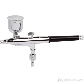 Resim Lotus 132 Aırbrush Boya Tabancası 0.30 mm Meme Çapı 7cc Kapasite 15-50 PSI Çalışma Basıncı 
