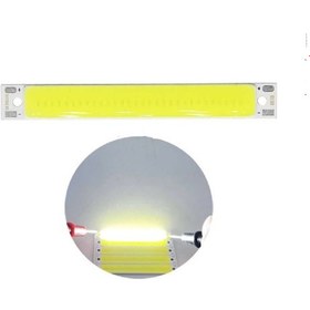 Resim 3W 60x8mm Soğuk Beyaz Şerit Led Modül Aluminyum Pcb Cob Şerit Led Floresan Lamba Aydınlatma Işık 
