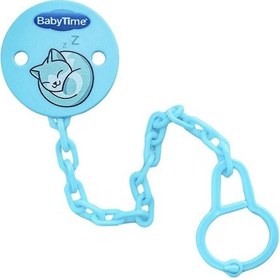 Resim Babytime Emzik Askısı 198 Mavi 