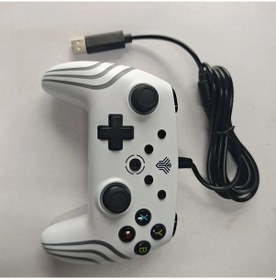 Resim Cloud011 Xb-2 Kablulu Oyun Kumandası Rgb Aydınlatma Pc Ps4 Xbox Uyumlu Kulaklık Girişli 