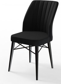 Resim Canisa Concept Canisa Flex Serisi 1.sınıf Sandalye , Siyah Sandalye , Siyah Gürgen Ayaklı 