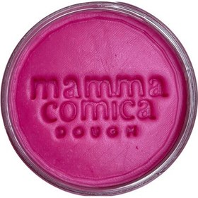 Resim Mammacomica Dough Tekli Doğal Oyun Hamuru - Pink 130gr 