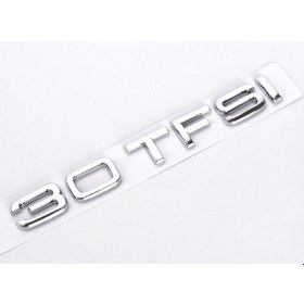 Resim AUDI 30 TFSI KROM BAGAJ YAZISI 