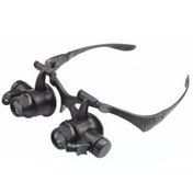 Resim -gözlük Modeli 10x 15x 20x 25x Lens,2led Işıklı,büyüteç 