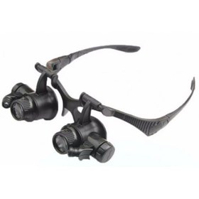 Resim -gözlük Modeli 10x 15x 20x 25x Lens,2led Işıklı,büyüteç 