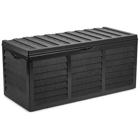 Resim Serinova Bahçe Depolama Sandığı Antrasit Test123312 Abanoz 